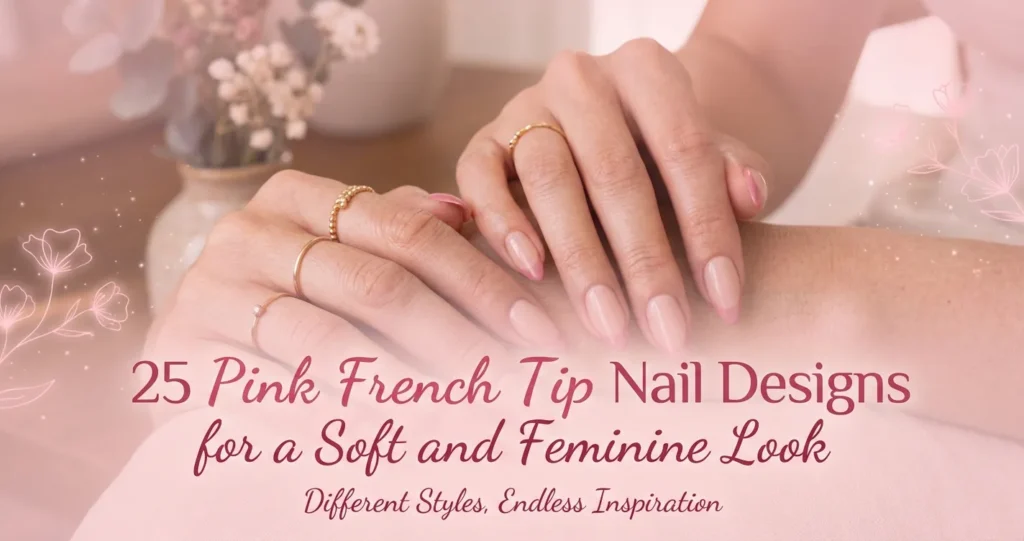 25 Pink French Tip Nail Designs for a Soft and Feminine Look