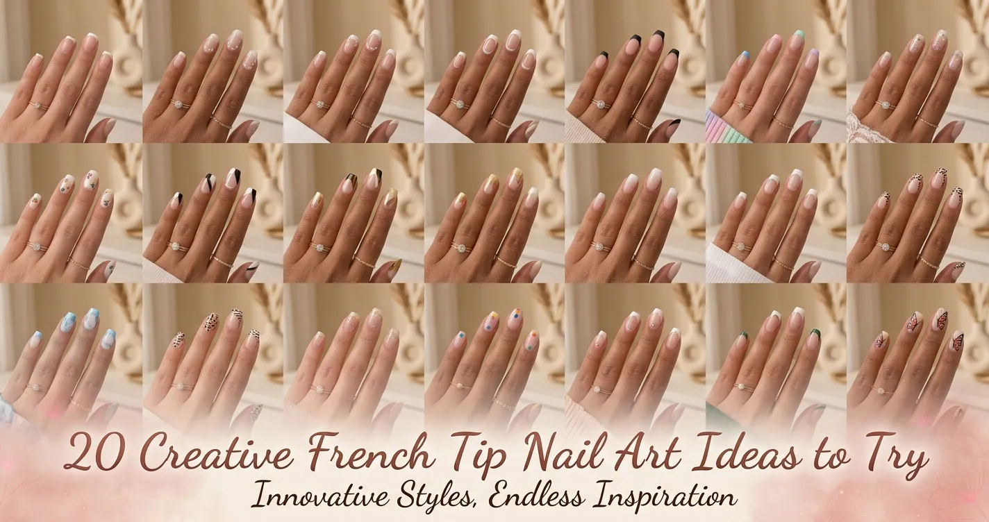 20 Creative French Tip Nail Art Ideas to Try