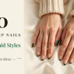 20 Emerald Green French Tip Nails for a Rich, Jewel-Toned Manicure