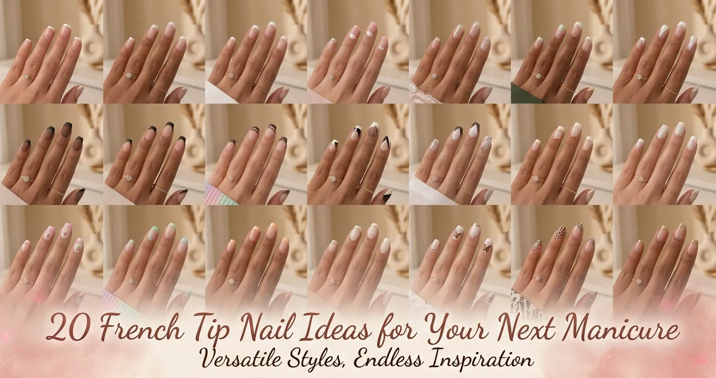 20 French Tip Nail Ideas for Your Next Manicure
