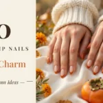 20 Orange French Tip Nails - Orange Charm, Warm Autumn Ideas