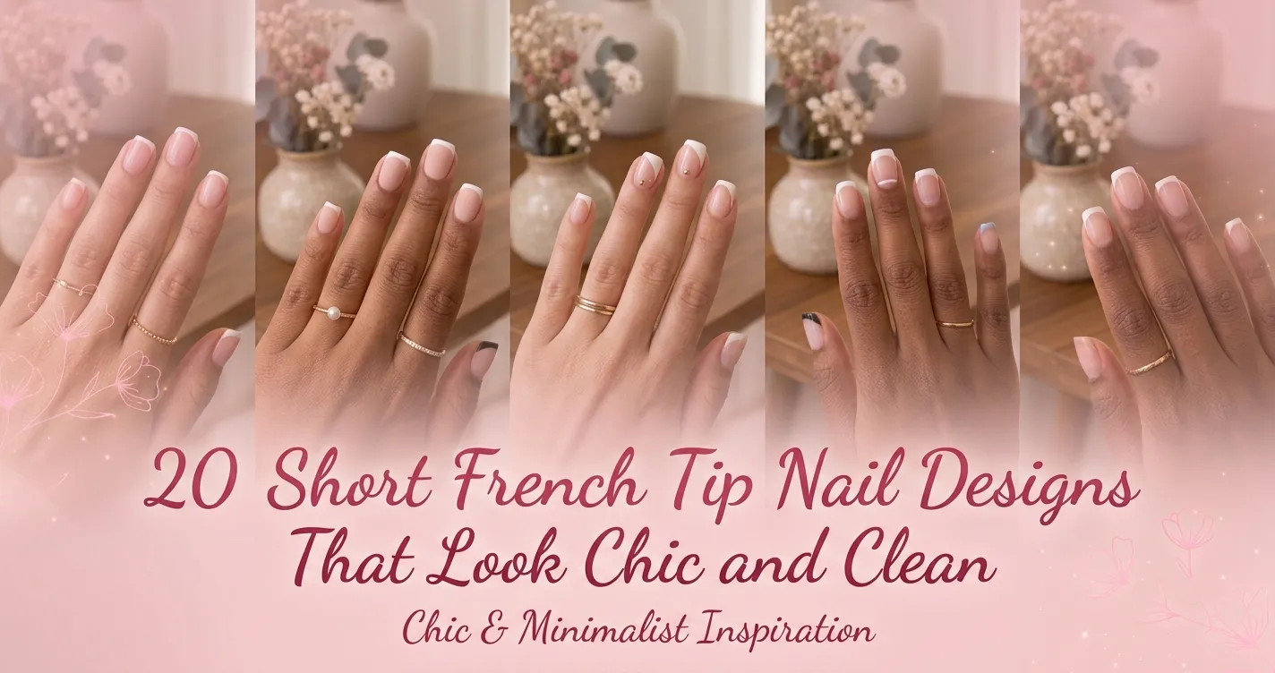 20 Short French Tip Nail Designs That Look Chic and Clean