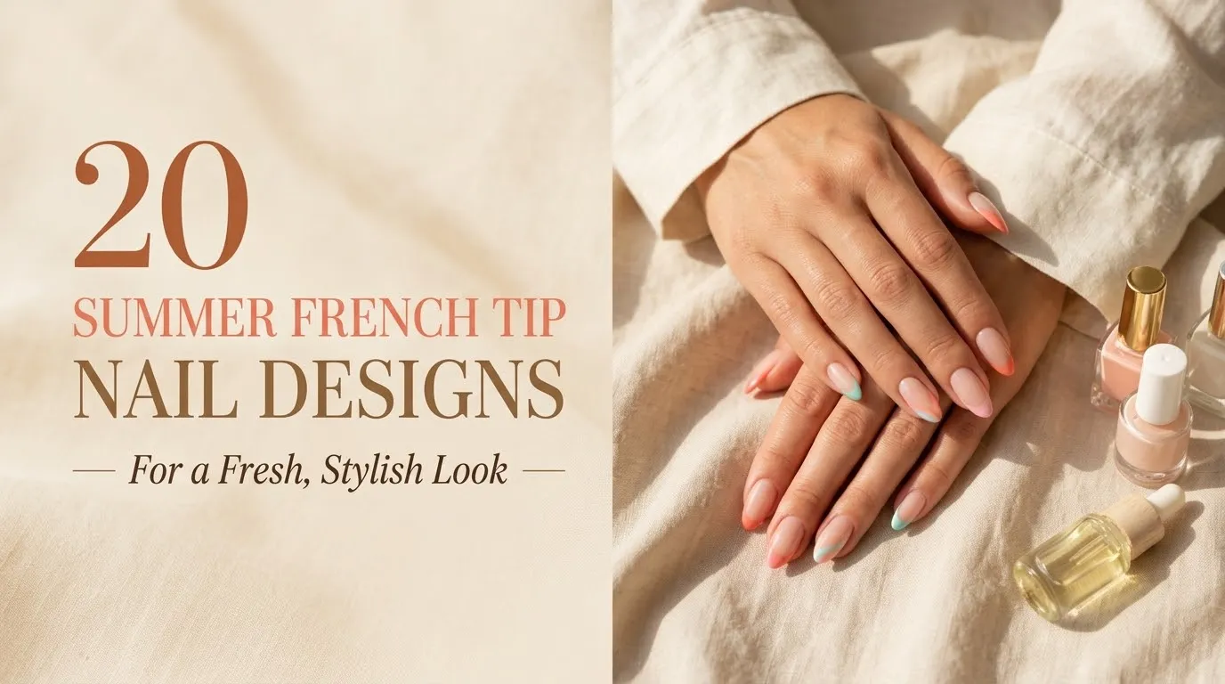 20 Summer French Tip Nail Designs for a Fresh, Stylish Look