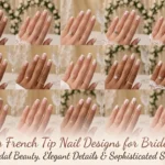 20 Wedding French Tip Nail Designs for Brides and Guests