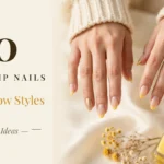 20 Yellow French Tip Nails - Sunny Yellow Styles