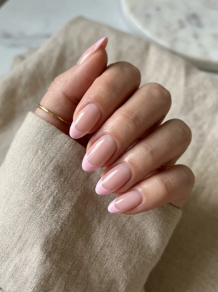 Baby Pink French Tips