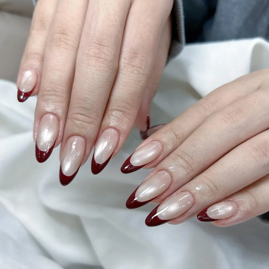 Cat-Eye French Tips