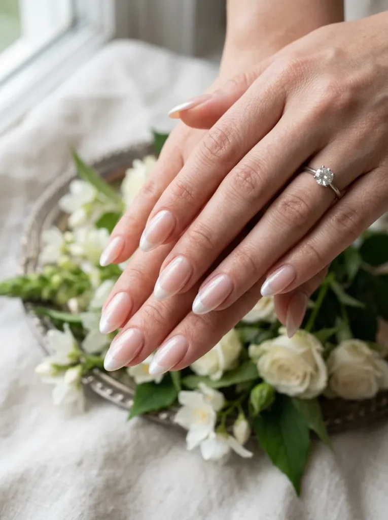 Pearl French Tips