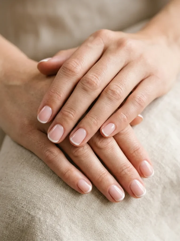 Short Round French Tips