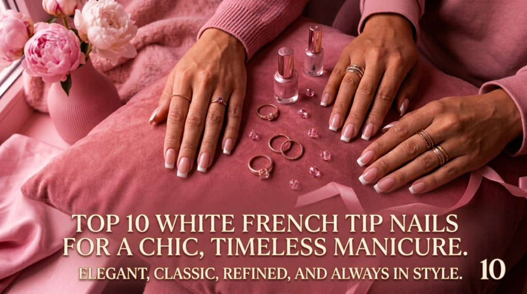 Top 10 White French Tip Nails for a Chic, Timeless Manicure